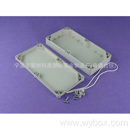 Waterproof junction box ip65 waterproof enclosure plastic outdoor abs enclosure junction box PWE041 with size 235*120*46mm